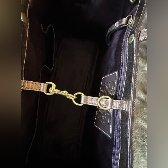 Coach Signature Tote & Matching Wristlet - Picture 10 of 10